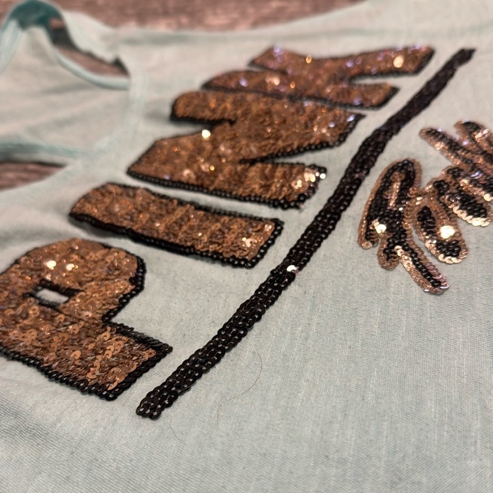 VS PINK || Cropped *Bling* Tank (XS) - Picture 6 of 7